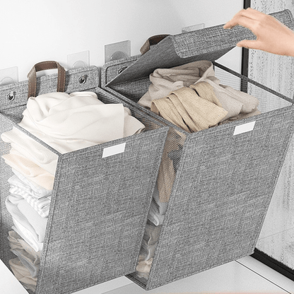 Cesto de Roupa Suja Dobrável: Organizador à Prova d'Água para Banheiro - Applica House